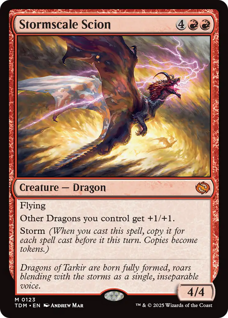 Stormscale Scion [Tarkir: Dragonstorm] | The Clever Kobold