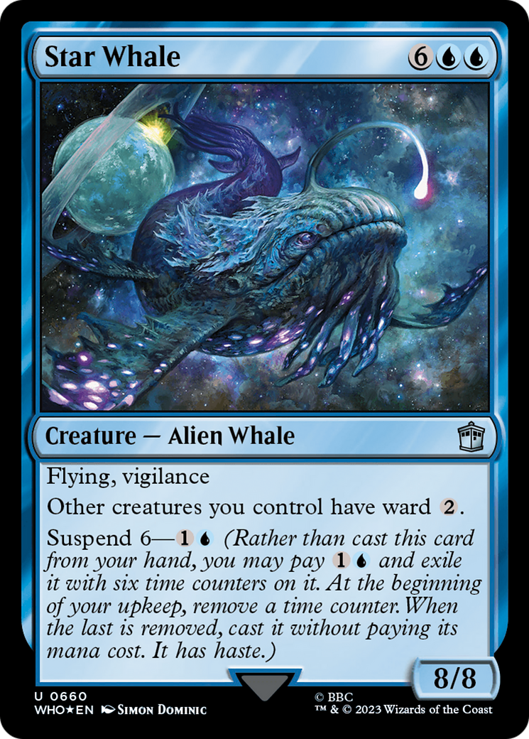 Star Whale (Surge Foil) [Doctor Who] | The Clever Kobold