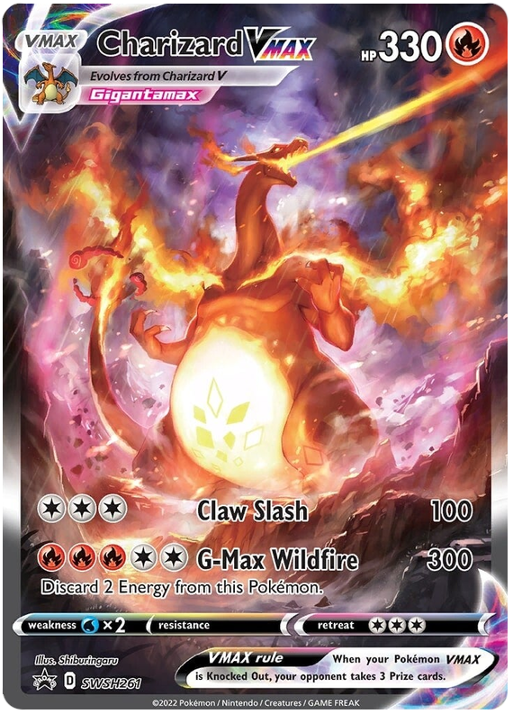 Charizard VMAX (SWSH261) [Sword & Shield: Black Star Promos] | The Clever Kobold