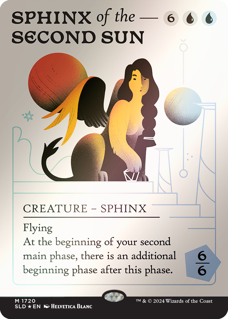 Sphinx of the Second Sun (Rainbow Foil) [Secret Lair Drop Series] | The Clever Kobold