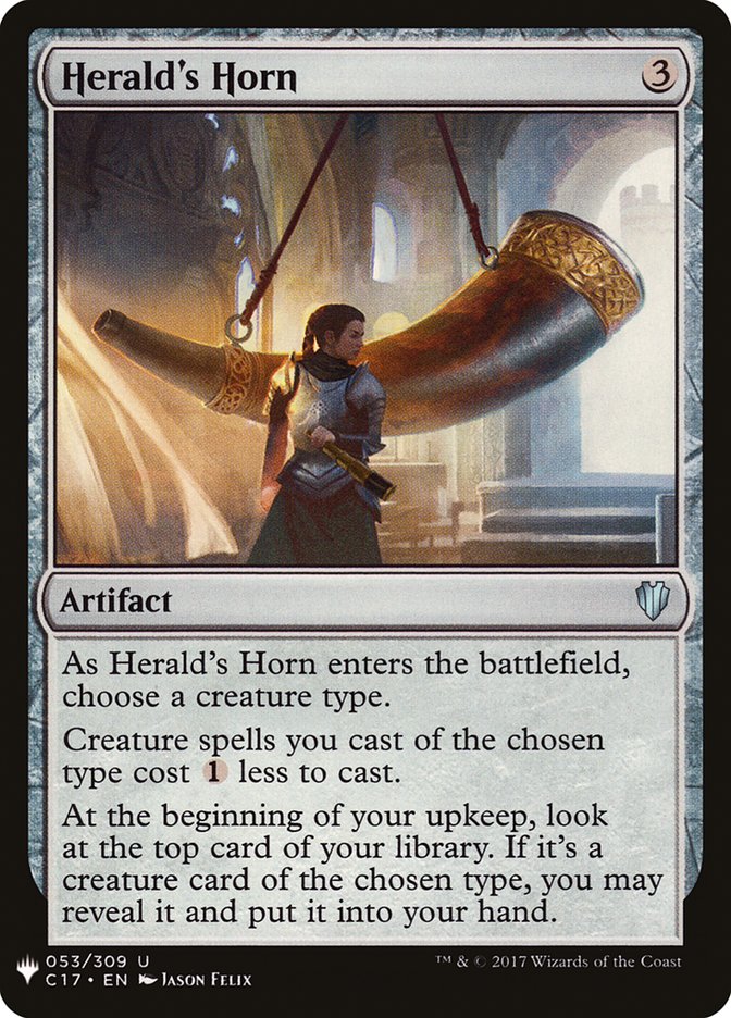 Herald's Horn [Mystery Booster] | The Clever Kobold