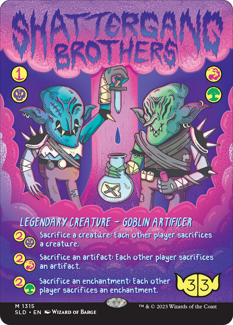 Shattergang Brothers (Rainbow Foil) [Secret Lair Drop Series] | The Clever Kobold