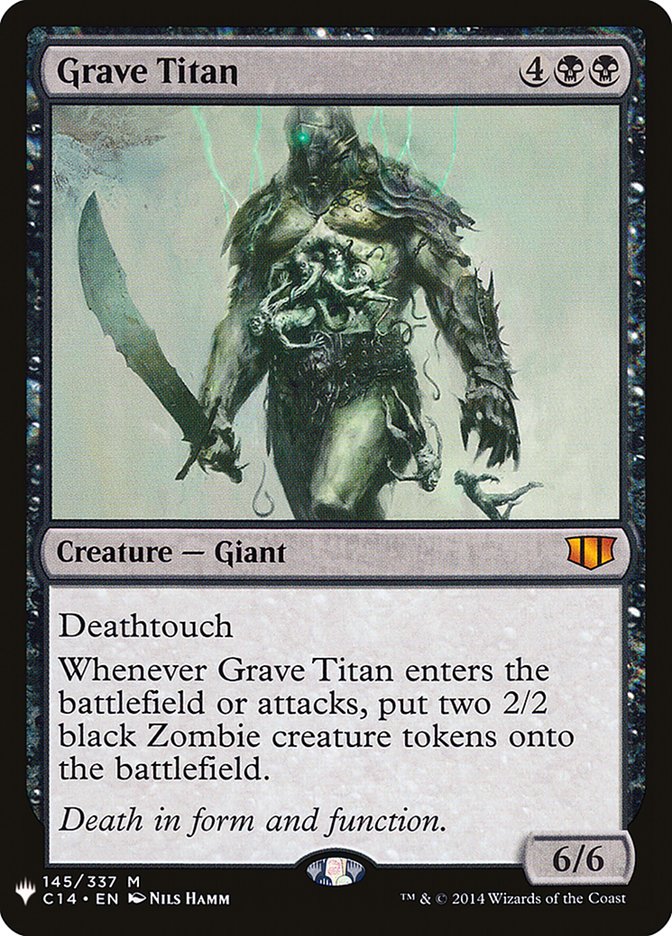 Grave Titan [Mystery Booster] | The Clever Kobold