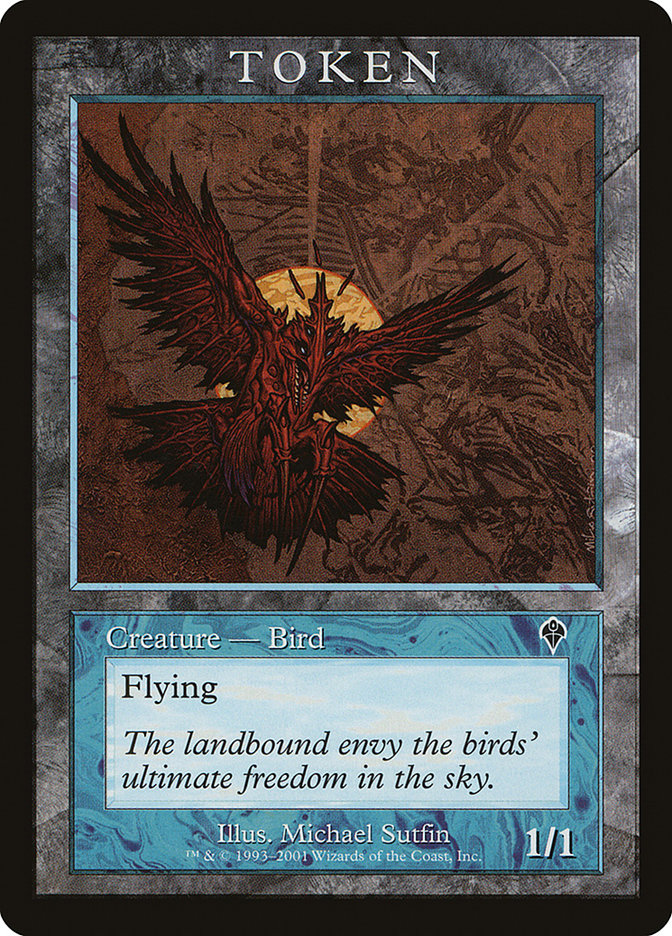 Bird Token [Magic Player Rewards 2001] | The Clever Kobold