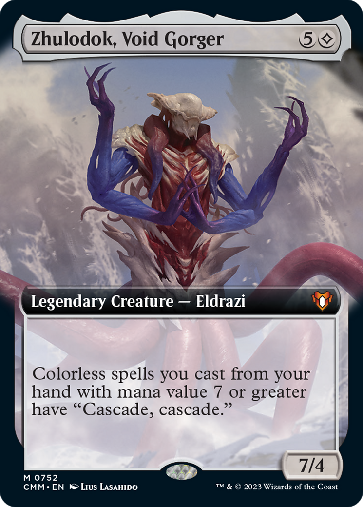 Zhulodok, Void Gorger (Extended Art) [Commander Masters] | The Clever Kobold