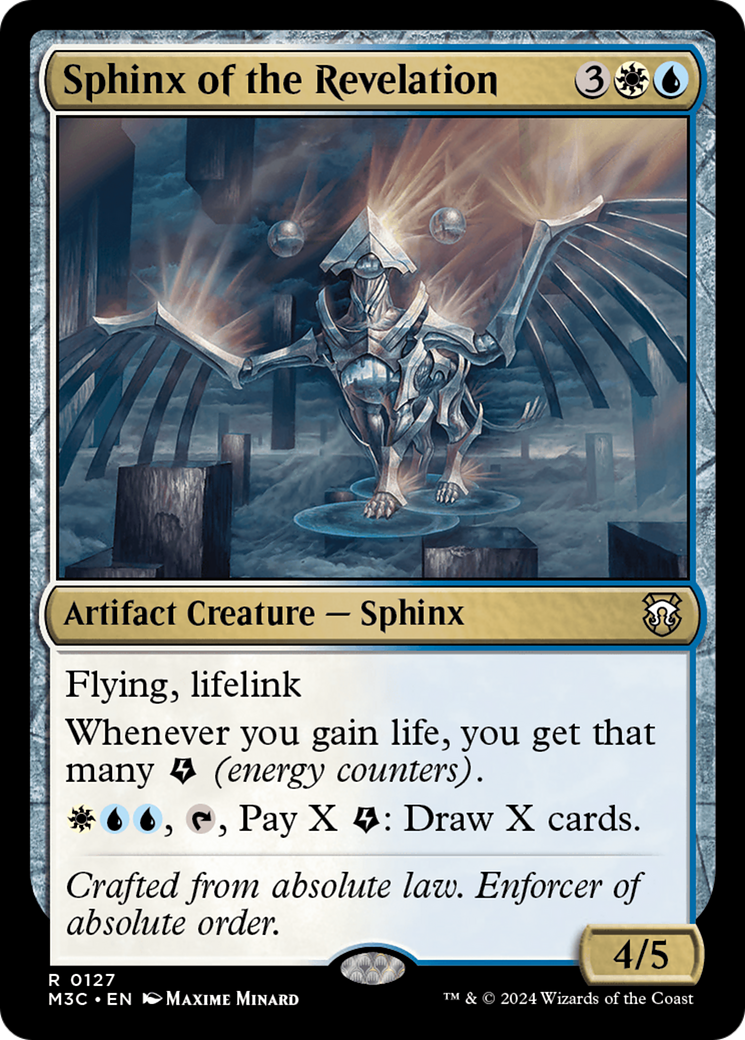 Sphinx of the Revelation (Ripple Foil) [Modern Horizons 3 Commander] | The Clever Kobold