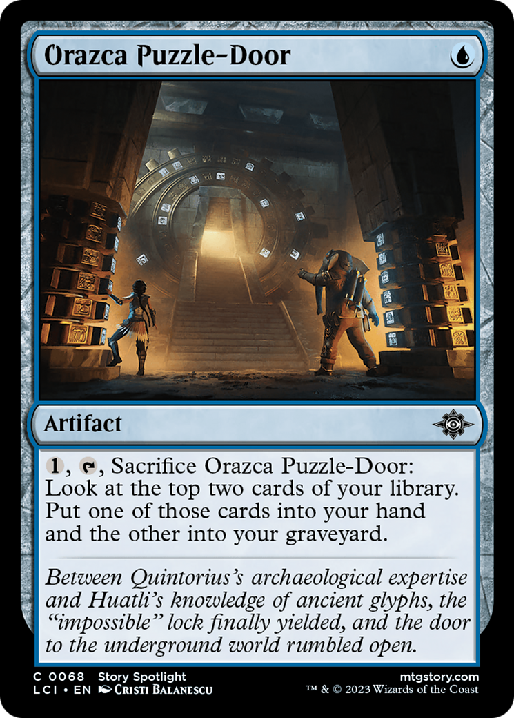 Orazca Puzzle-Door [The Lost Caverns of Ixalan] | The Clever Kobold