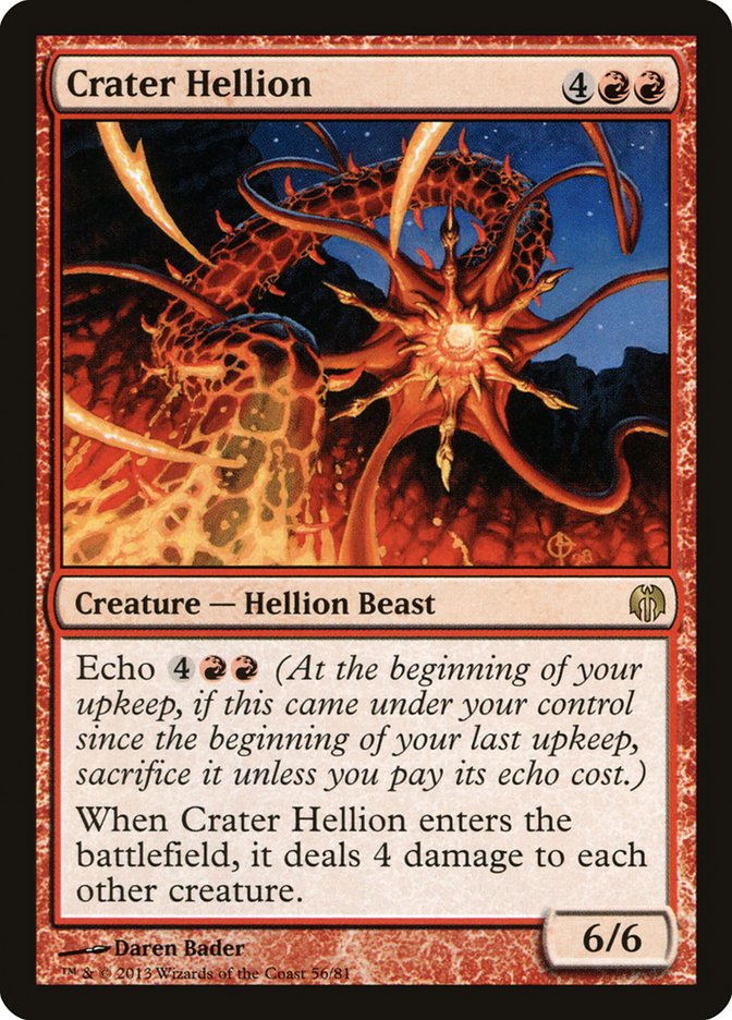 Crater Hellion [Duel Decks: Heroes vs. Monsters] | The Clever Kobold