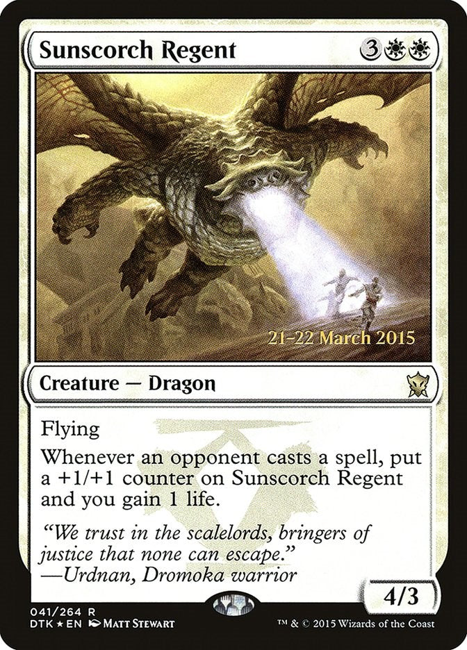 Sunscorch Regent [PRE - 41]