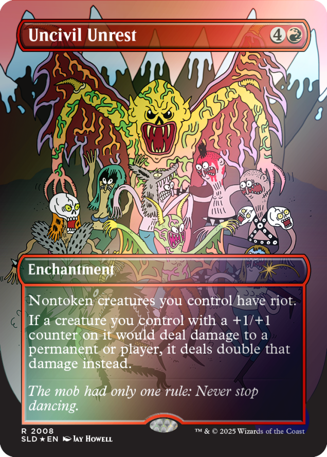 Secret Lair: Featuring: Jay Howell - Rainbow Foil