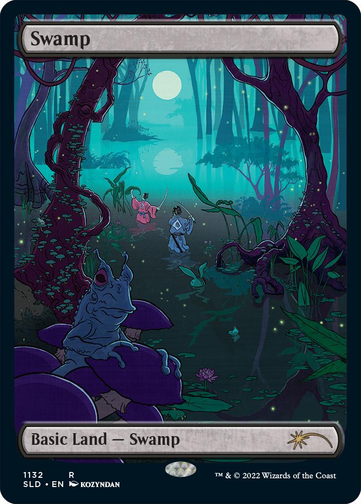 Swamp (1132) (Full-Art) [Secret Lair Drop Series] | The Clever Kobold