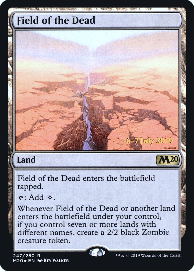 Field of the Dead [Core Set 2020 Prerelease Promos] | The Clever Kobold