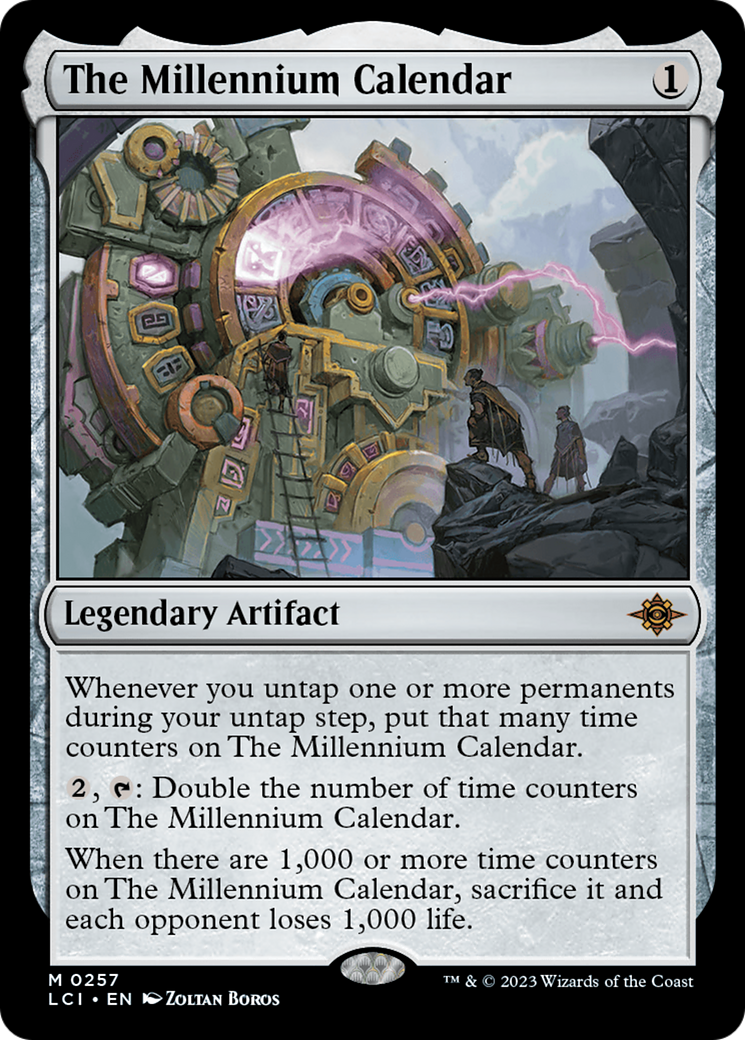 The Millennium Calendar [The Lost Caverns of Ixalan] | The Clever Kobold