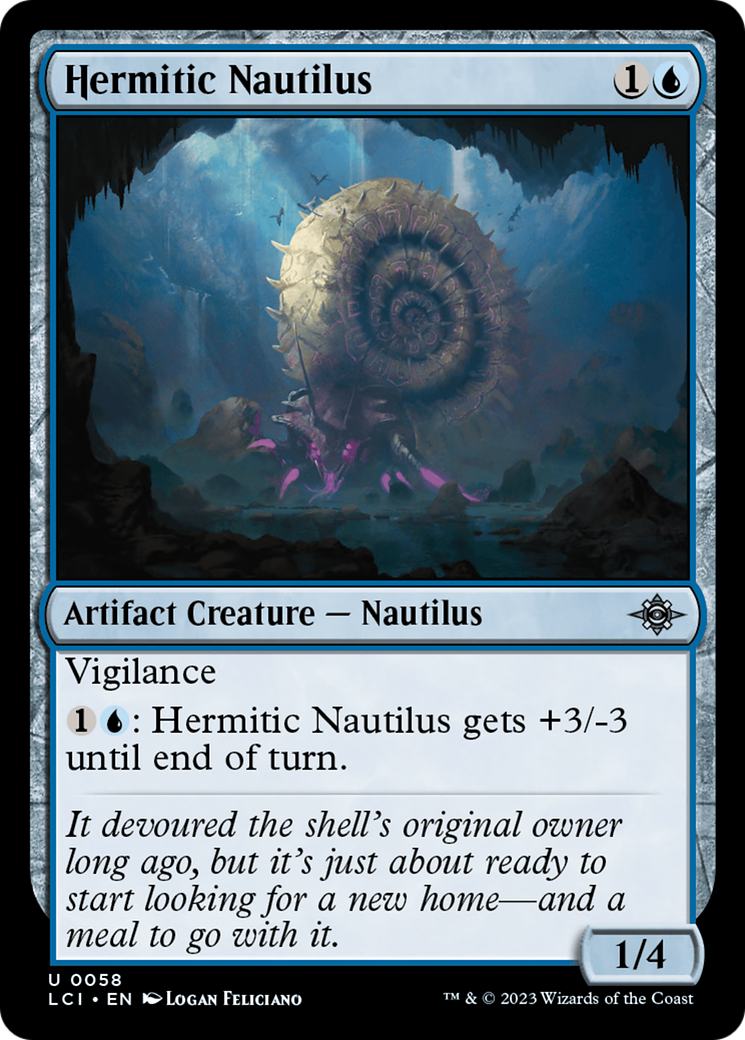 Hermitic Nautilus [The Lost Caverns of Ixalan] | The Clever Kobold