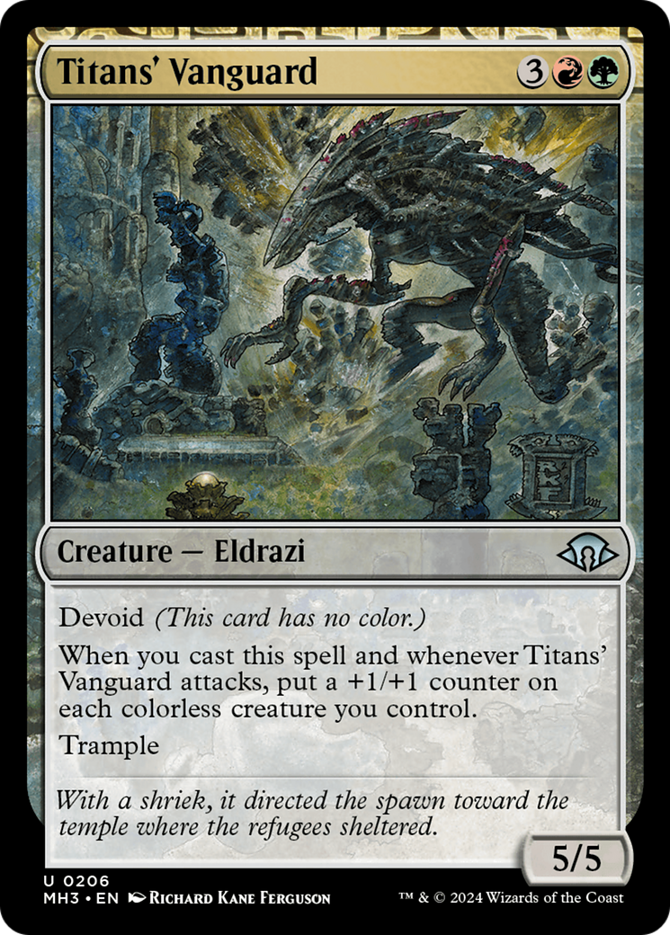 Titans' Vanguard [Modern Horizons 3] | The Clever Kobold