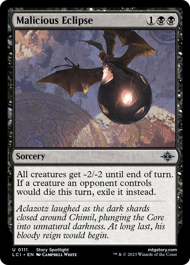 Malicious Eclipse [The Lost Caverns of Ixalan] | The Clever Kobold