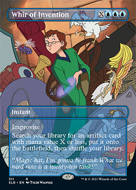 Whir of Invention (Borderless) [Secret Lair Drop Series] | The Clever Kobold