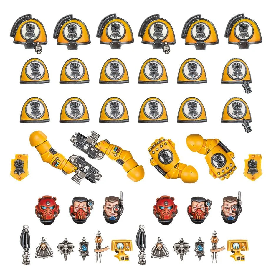 Imperial Fists Primaris Upgrades and Transfers | The Clever Kobold
