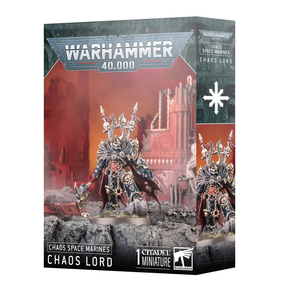 Chaos Space Marines - Chaos Lord | The Clever Kobold