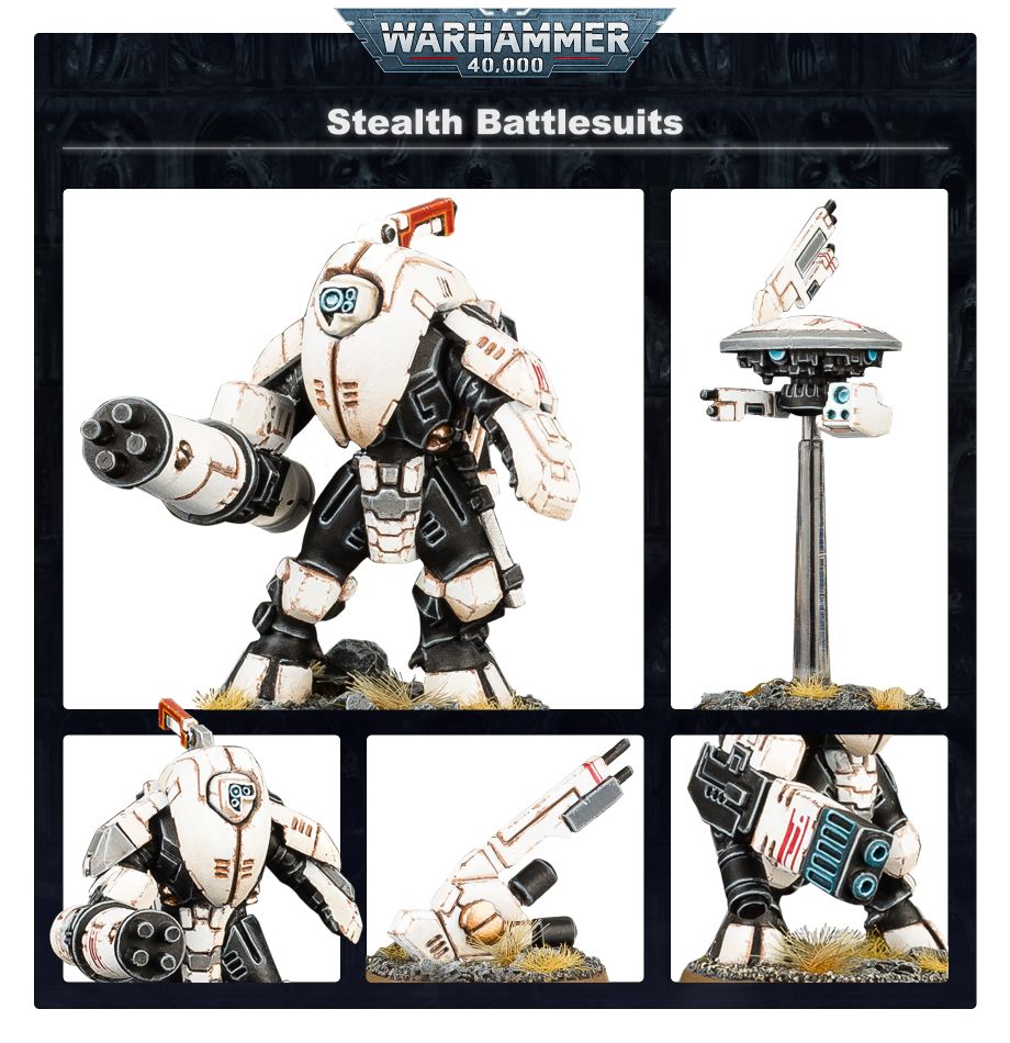 XV25 Stealth Battlesuits | The Clever Kobold