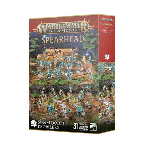 Spearhead: Seraphon – Sunblooded Prowlers (New)