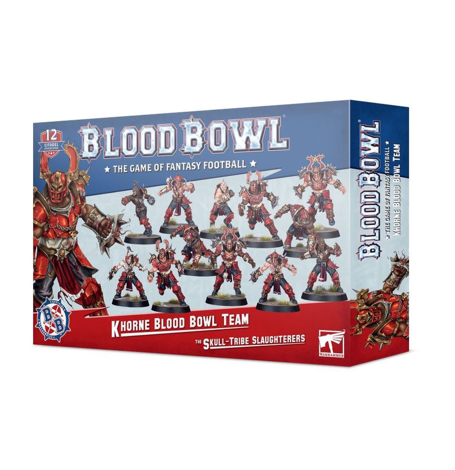 Khorne Blood Bowl Team: Skull-tribe Slaughterers | The Clever Kobold