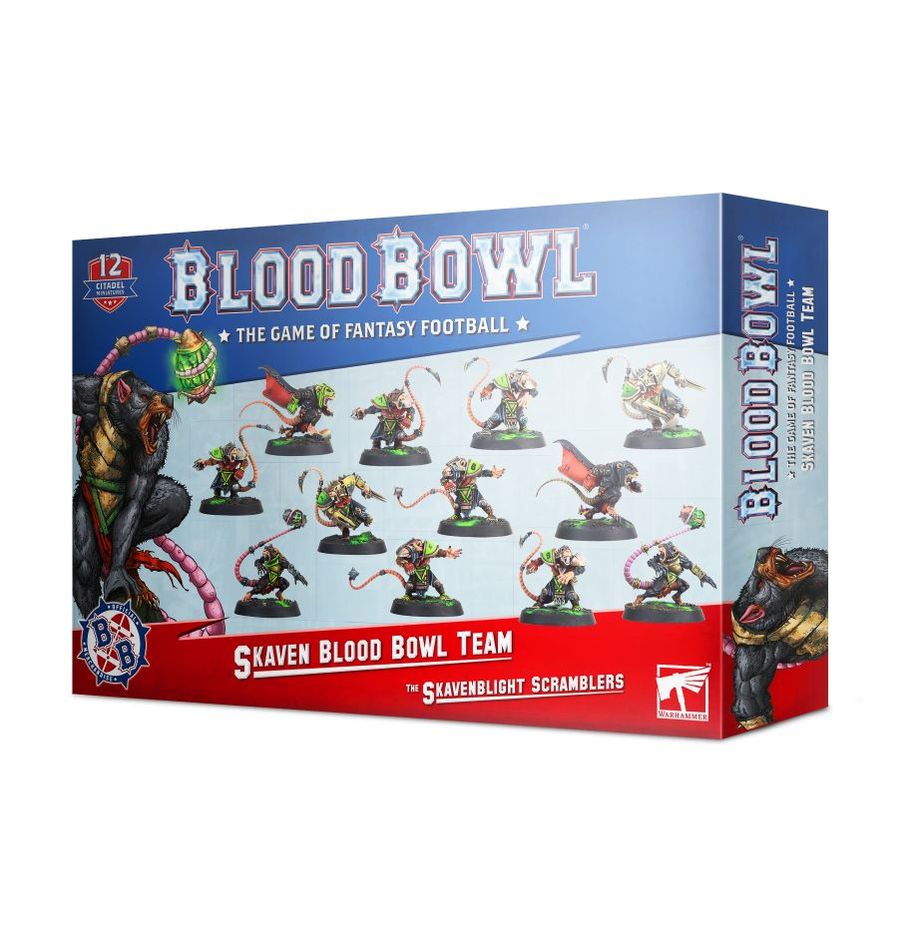 Skaven Blood Bowl Team: Skavenblight Scramblers | The Clever Kobold