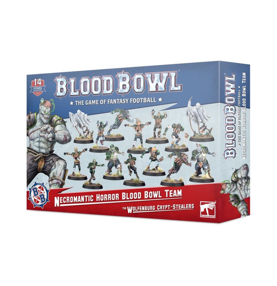 Necromantic Horror Blood Bowl Team: The Wolfenburg Crypt-Stealers | The Clever Kobold