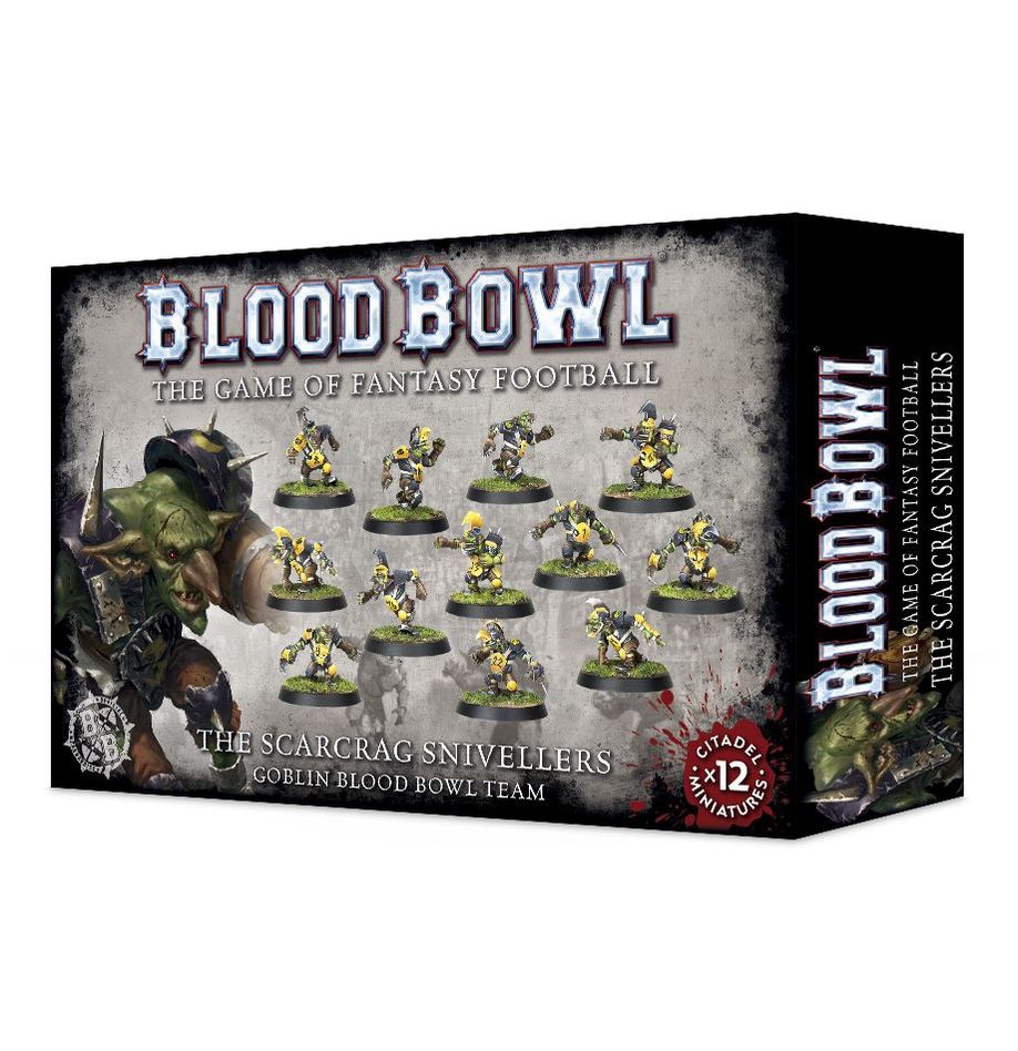 Goblin Blood Bowl Team: Scarcrap Snivellers | The Clever Kobold