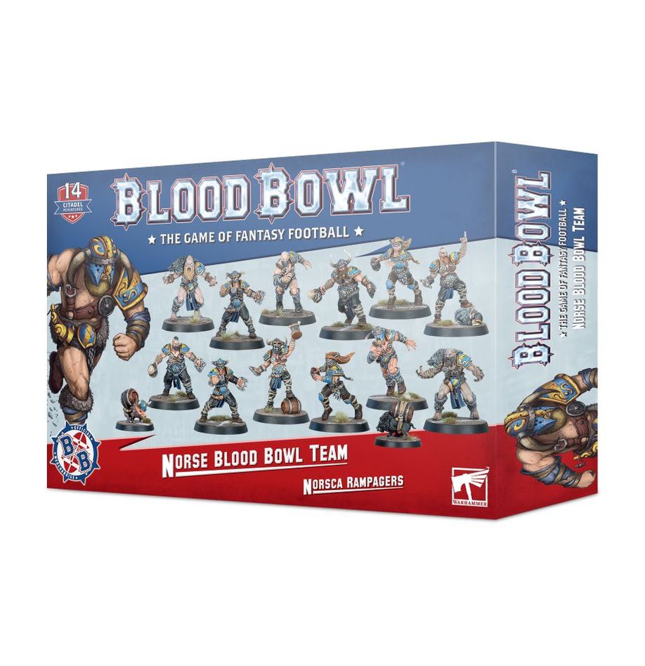 Norse Blood Bowl Team: Norsca Rampagers | The Clever Kobold