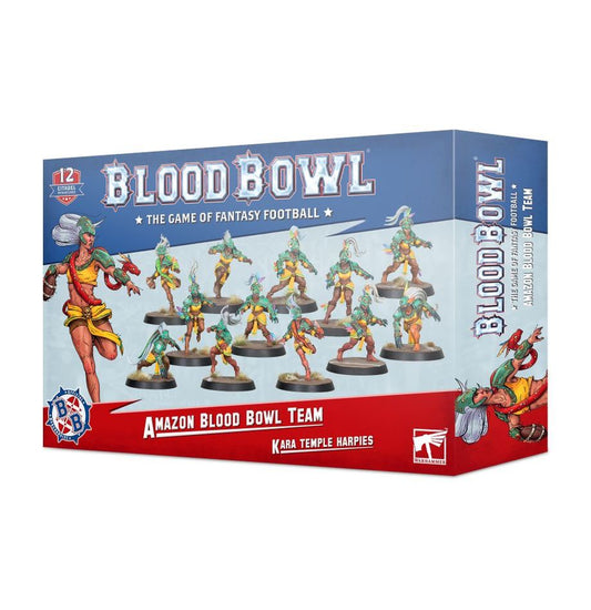 Amazon Blood Bowl Team: Kara Temple Harpys