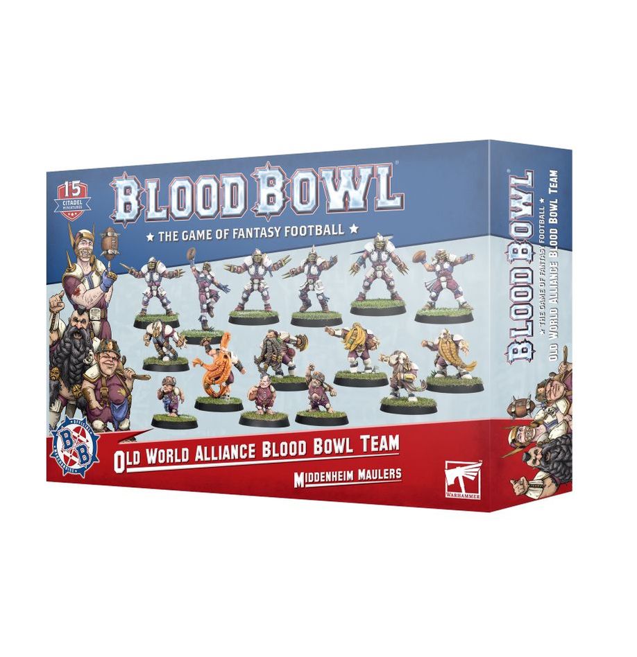 Old World Alliance Blood Bowl Team: The Middenheim Maulers