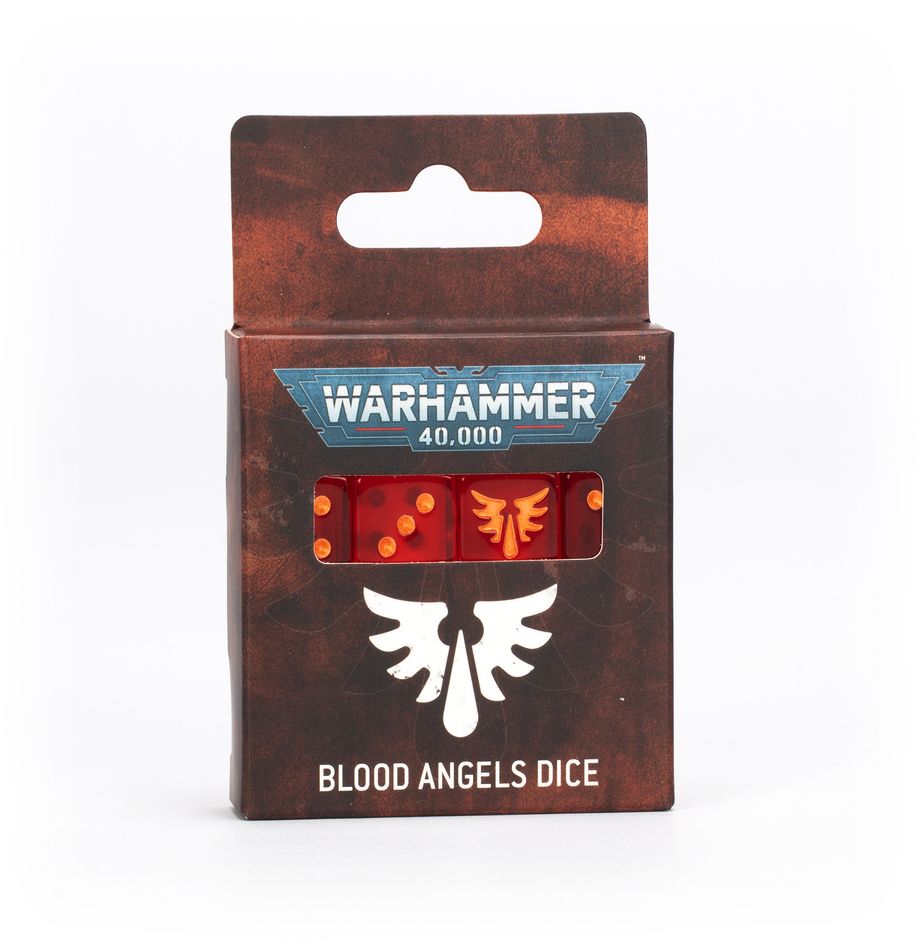 Blood Angels Dice Set | The Clever Kobold