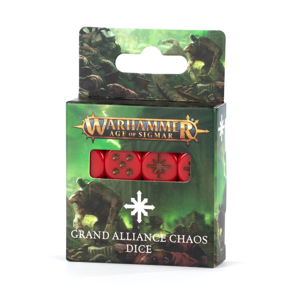 Grand Alliance Chaos Dice | The Clever Kobold