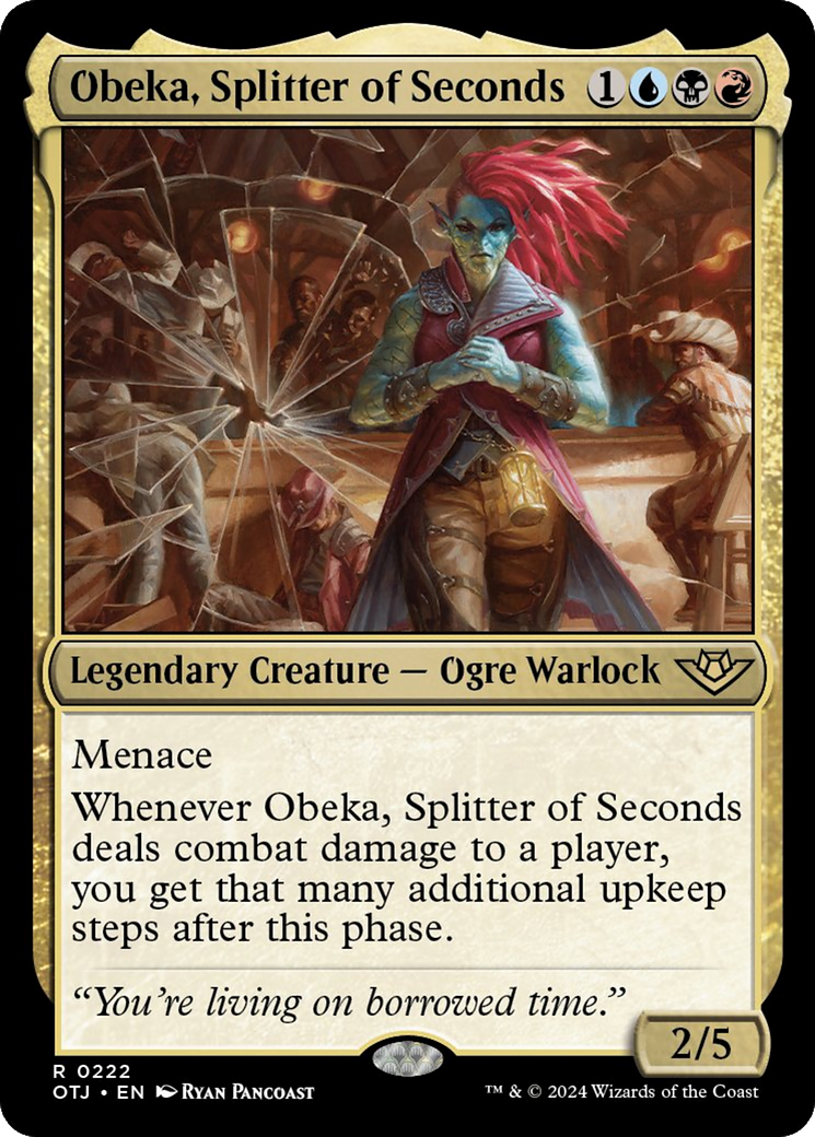 Obeka, Splitter of Seconds [Outlaws of Thunder Junction] | The Clever Kobold