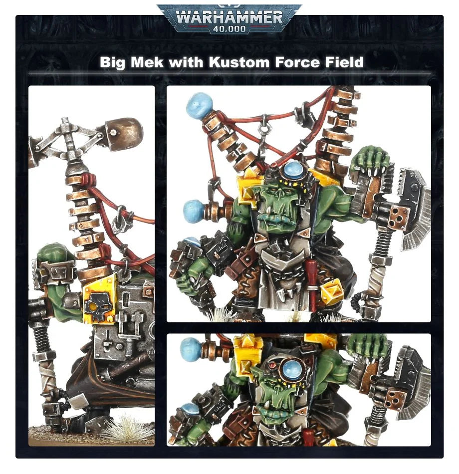 Big Mek With Kustom Force Field | The Clever Kobold