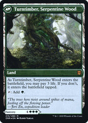 Turntimber Symbiosis // Turntimber, Serpentine Wood [Zendikar Rising Prerelease Promos] | The Clever Kobold