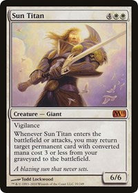 Sun Titan (M11) [Oversize Cards] | The Clever Kobold