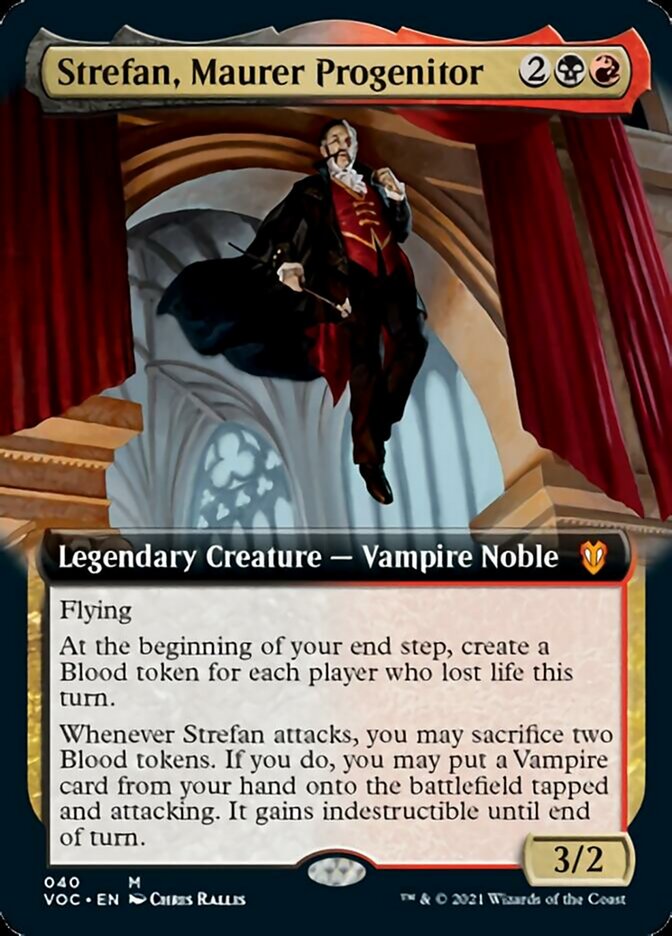 Strefan, Maurer Progenitor (Extended Art) [Innistrad: Crimson Vow Commander] | The Clever Kobold