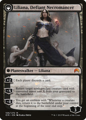 Liliana, Heretical Healer // Liliana, Defiant Necromancer [Magic Origins] | The Clever Kobold