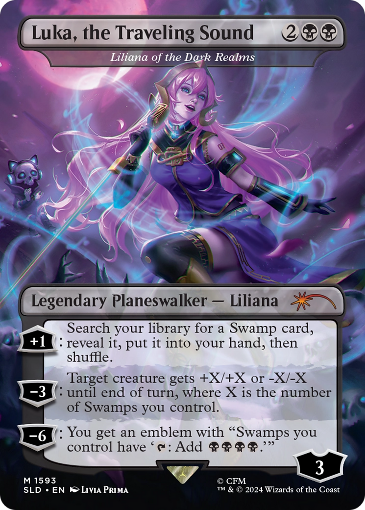 Luka, the Traveling Sound - Liliana of the Dark Realms [Secret Lair Drop Series] | The Clever Kobold