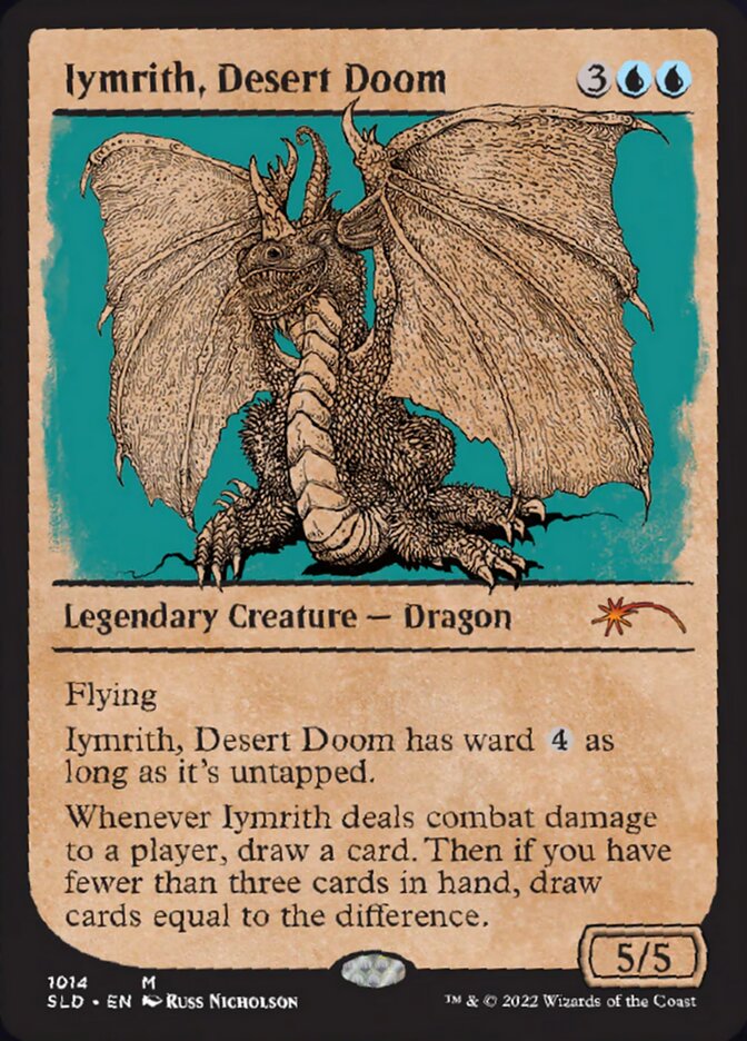 Iymrith, Desert Doom (Showcase) [Secret Lair Drop Series] | The Clever Kobold