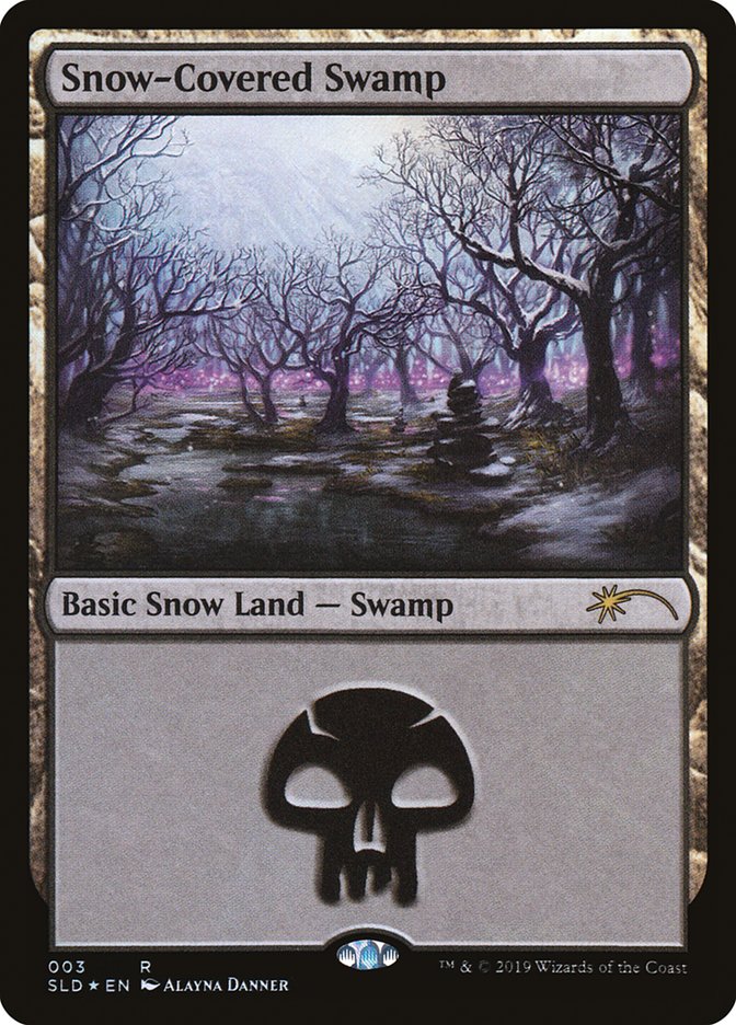 Snow-Covered Swamp (003) [Secret Lair Drop Series] | The Clever Kobold