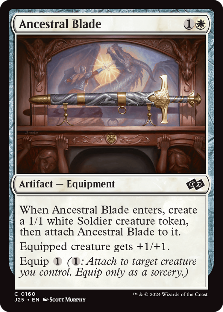 Ancestral Blade [Foundations Jumpstart] | The Clever Kobold