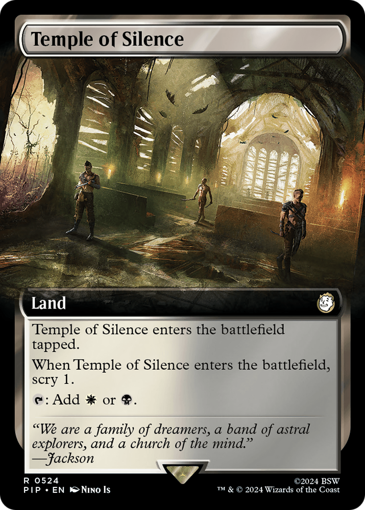 Temple of Silence (Extended Art) [Fallout] | The Clever Kobold