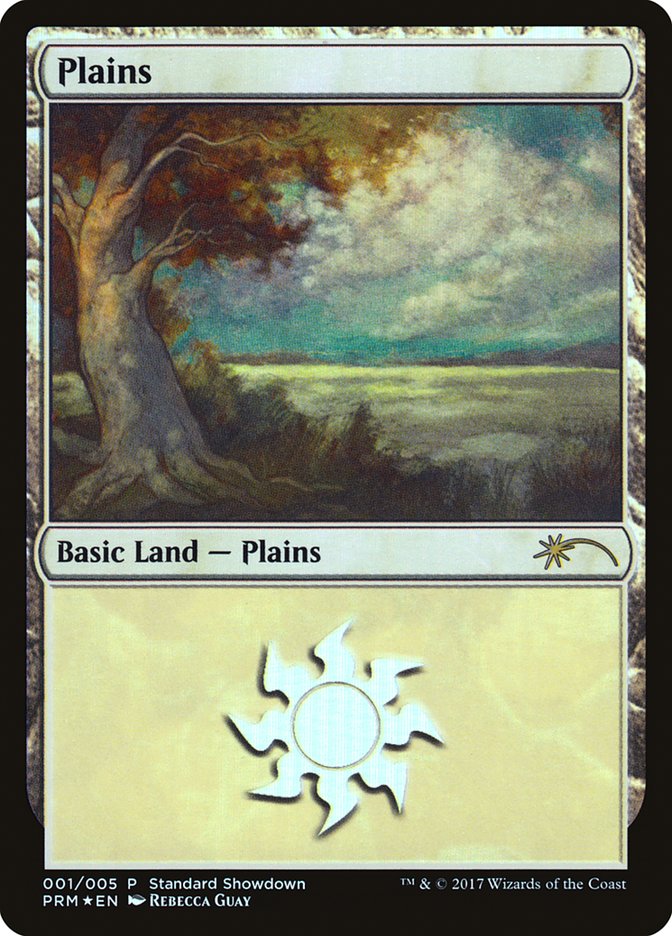 Plains (Rebecca Guay) [Standard Showdown Promos] | The Clever Kobold