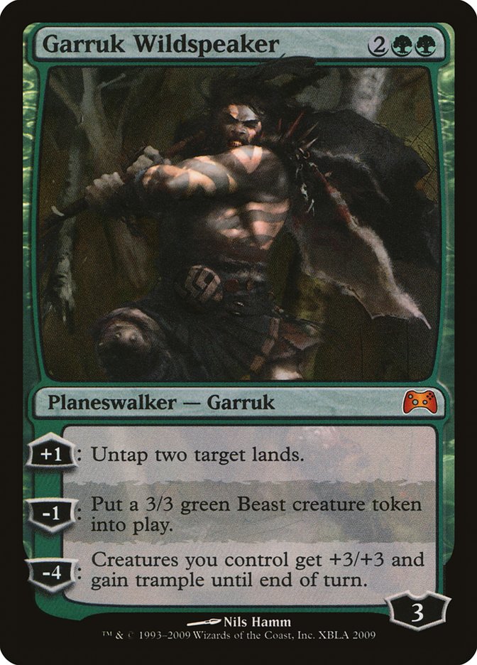 Garruk Wildspeaker (Duels of the Planeswalkers Promos) [Duels of the Planeswalkers Promos 2009] | The Clever Kobold