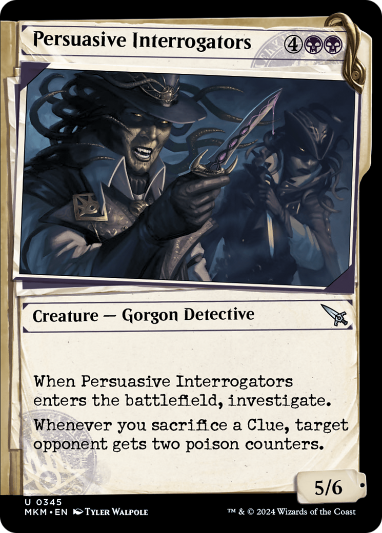 Persuasive Interrogators (Showcase) [Murders at Karlov Manor] | The Clever Kobold