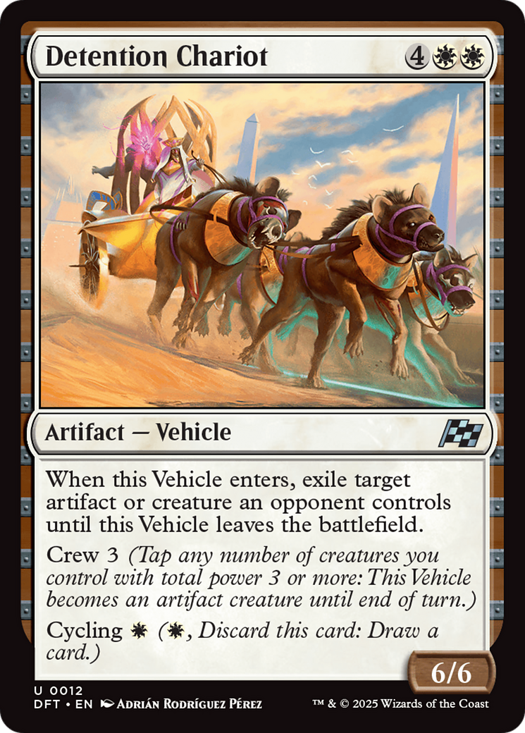 Detention Chariot [Aetherdrift] | The Clever Kobold