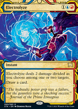 Electrolyze (Foil Etched) [Strixhaven: School of Mages Mystical Archive] | The Clever Kobold